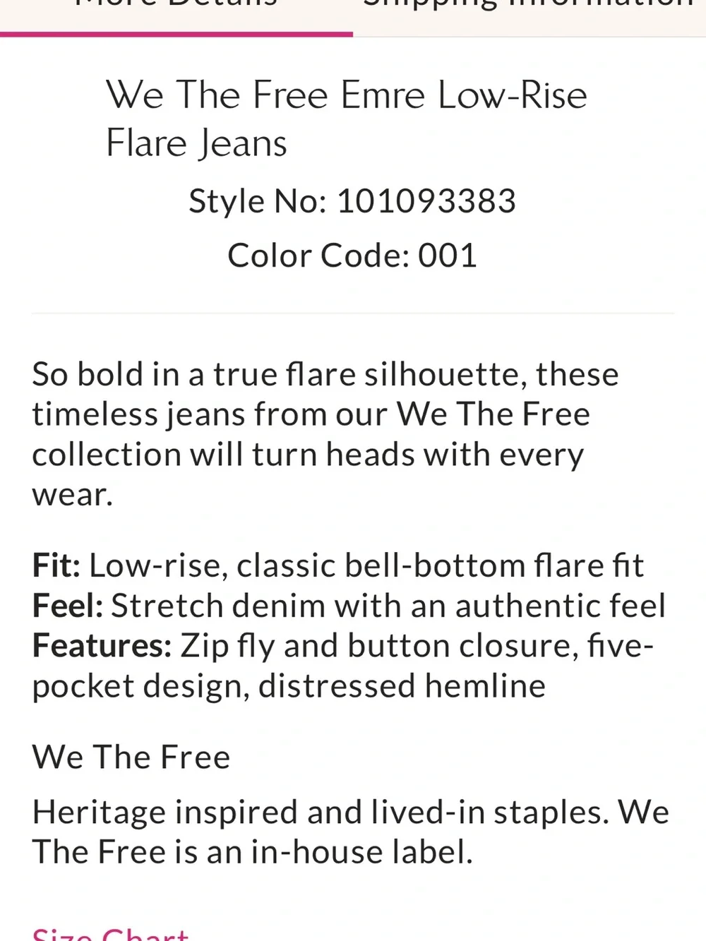 Free People We The Free Emre Low-Rise Flare Jeans-Tannin-26-NWT